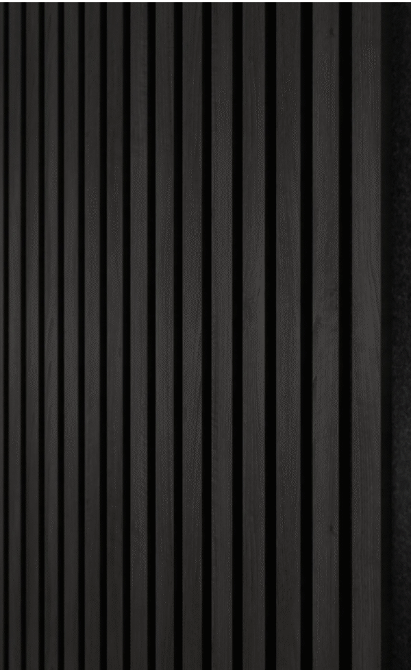 Dark Black Acoustic Wall Panel - Image 3